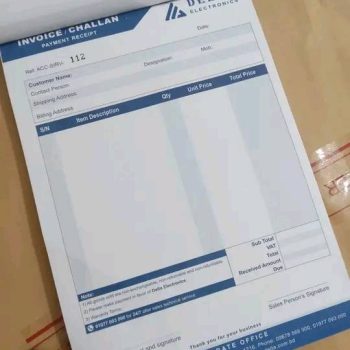 Customize Invoice/Chalan