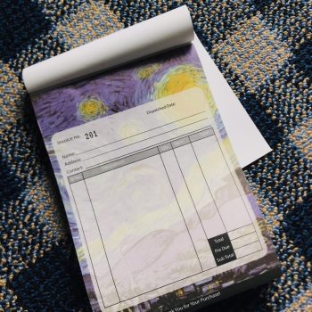 4 Color Cash Memo