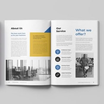 Dual Fold Bochure 120 GSM