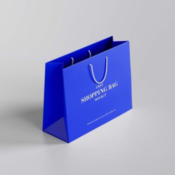 2 Color 300 GSM Matt Shopping Bag