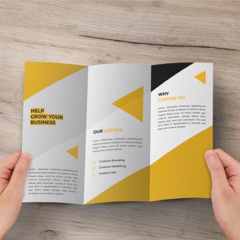Tri-Fold Bochure 100 GSM